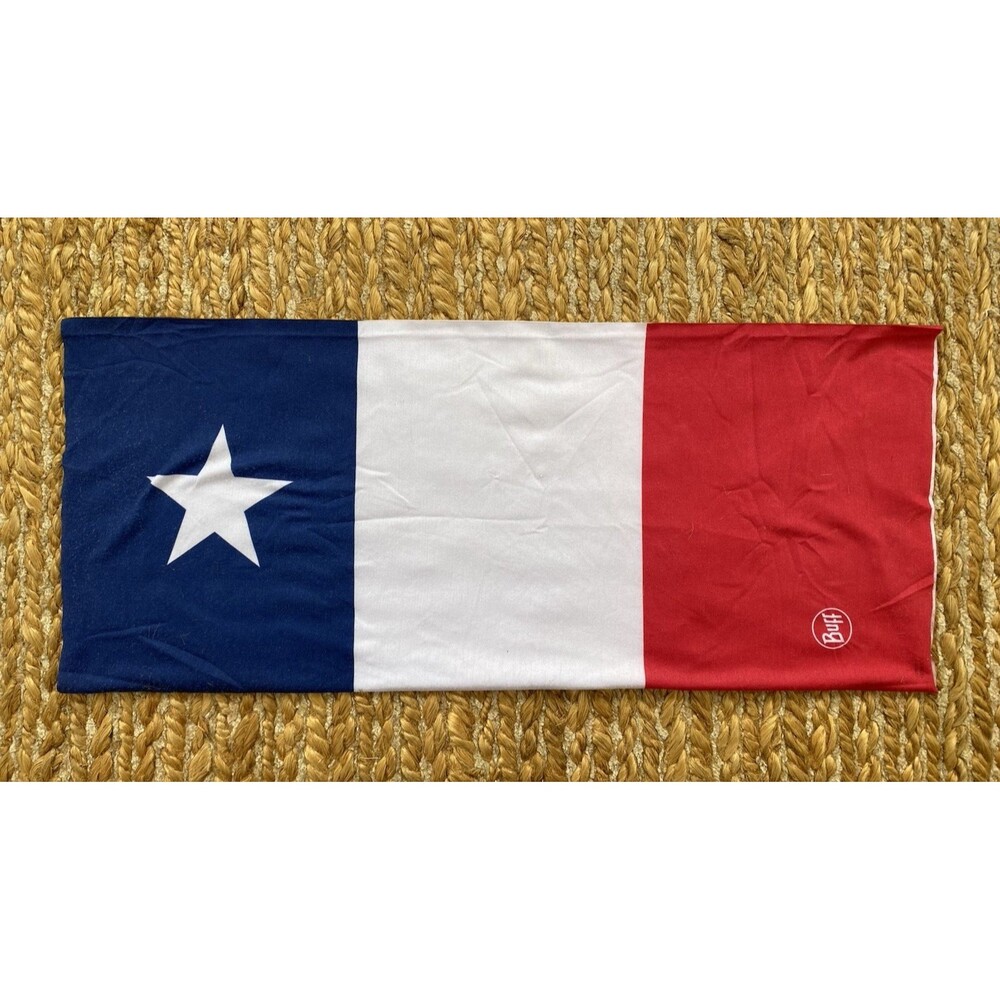 Buff Original Neck Gaiter UPF 50 Outdoor Neck Headwear Protection R/W/B Texas